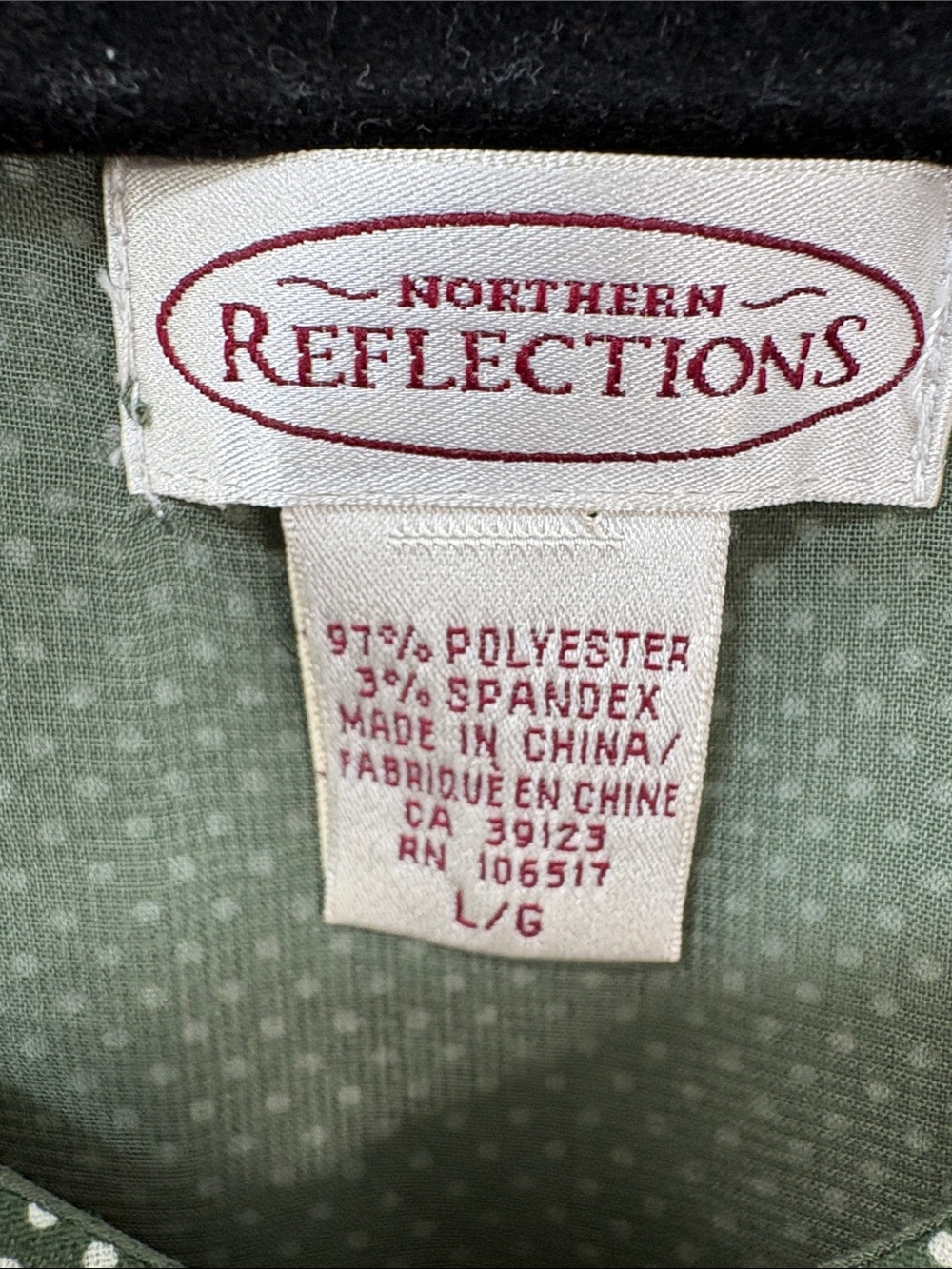 Northern Reflections Green White Polka Dot Sleeveless Midi Dress - Picture 3 of 7